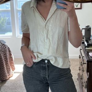 Everlane 100% linen Button Down